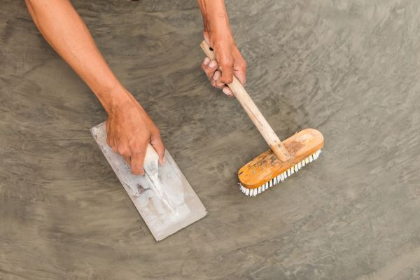 Driveway Concrete Staining in Walnut Creek