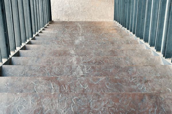 Cost of Concrete Stair Stamping in Walnut Creek